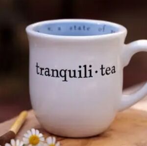 Mud Pie Tranquili-tea Mug